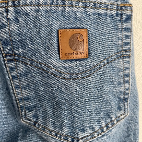 Carhart Light Wash Straight leg Mens 36 x 32" Jeans - Picture 5 of 6